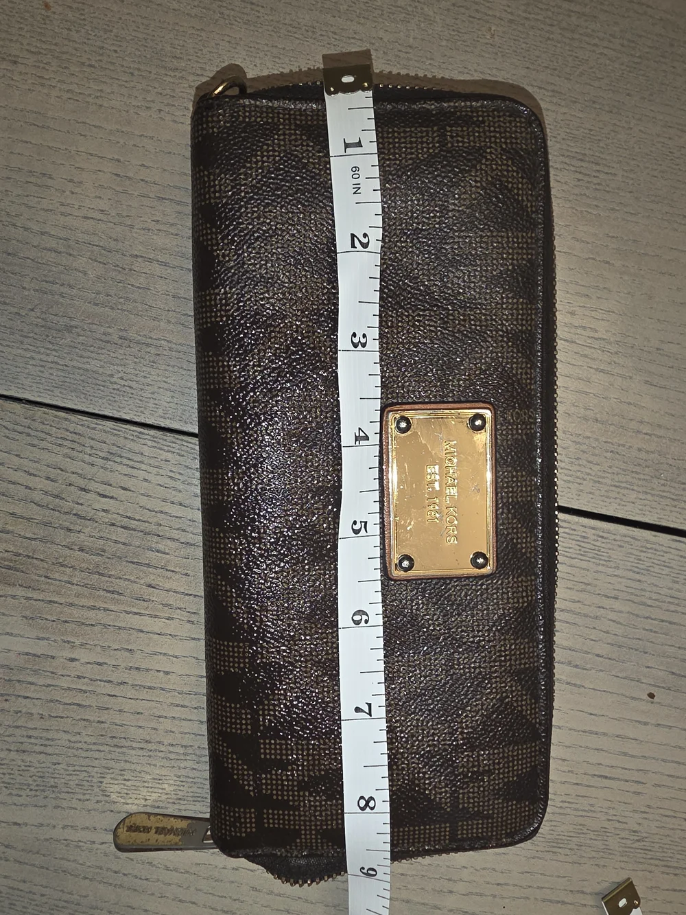 Michael Kors Men’s Brown Zip Wallet